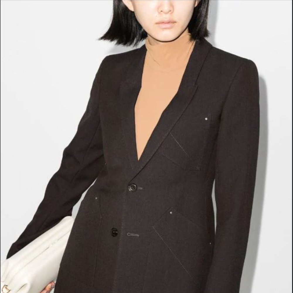 Rick Owen Patch Pocket - Extreme Performa blazer